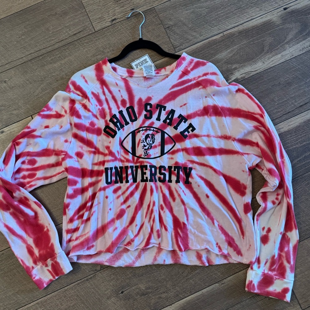Victoria’s Secret Pink Ohio State Long Sleeve Large